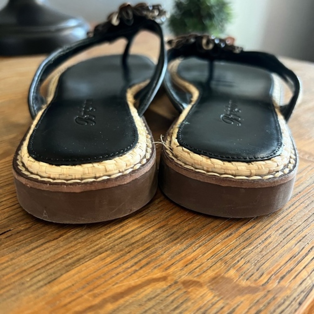 Brighton orchard brown/espadrille sandal size 7 M - Picture 6 of 13